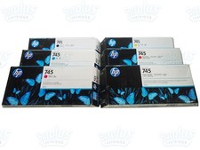 6/Pack Genuine HP 745 300ml Ink Cartridge Designjet Z2600 Z5600 picture