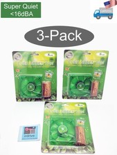 3pack: 16dBA Super Quiet Evercool Ever Green 80mm 3pin PC Case Cooling Fan EGF-8 picture