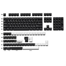 XVX Cherry Profile PBT Keycaps JIS Japanese Layout 153 Key Black Double Shot picture