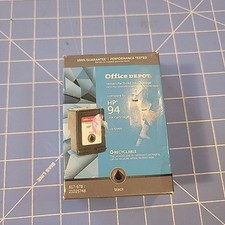 Office Depot Compares To HP 94 Black Ink Cartridge. NEW  picture