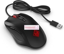 OMEN HP Mouse 600 Wired Optical Gaming Mouse with 6 Buttons 12000 dpi RGB Backli picture