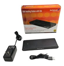 StarTech.com Universal Laptop USB Docking Station With VGA PC Windows Hub WORKS picture