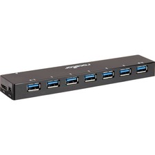 Rocstor 7-Port USB 3.0 Hub with Two Charging Ports US SELLER picture