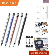5-Pack High Sensitivity Touch Screen Stylus Pens - Compatible for iPad & Android picture