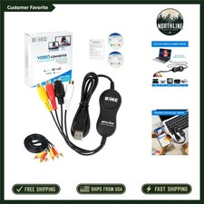 Universal RCA Video Capture Card for Smooth VHS Conversion - High Quality picture