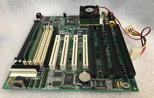 DFI 586IPVG C/512K  P/N 017881 R.AD0 Motherboard W/ CPU, FAN W/ 32MB Memory picture