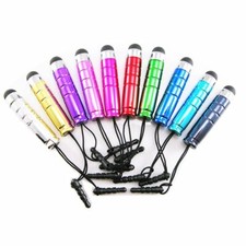(PACK) MINI BULLET STYLUS 3.5mm jack dust plug FOR iphone 6 4s 5 ipod touch nano picture
