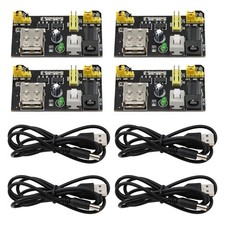 4PCS 3.3V/5V USB Power Supply Module for MB102 Prototyp Breadboard Kit DC 6.5... picture