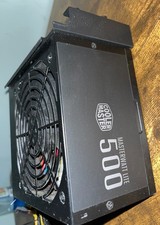 COOLER MASTER MPX-5001-ACAAW MASTERWATT LITE 500W Power Supply TESTED picture