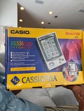 Cassiopeia 16 MB E-100 original box with instruction book picture