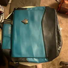 Star Trek TNG Shoulder/Messenger Bag Faux Leather Blue/Black Padded Strap picture