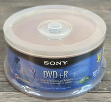 Sony DVD+R Recordable Media Disc NEW 30 Pack 30DPR47RS4 120 Min 4.7 GB picture