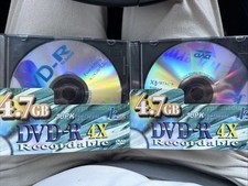 Lot Of 20 Hypermedia 4.7GB DVD+R 4X RW 120 Minute Video New Sealed picture