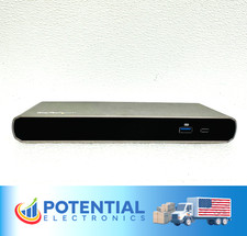 STARTECH.COM TB3DKDPMAW 4K THUNDERBOLT 3 DOCK STATION NO AC ADP  🚚 picture