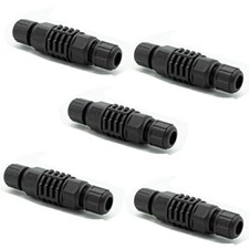5 Pcs Rj45 Waterproof Cat6/cat5e/cat5 Connector Ethernet Lan Cable Connector  picture