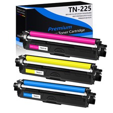 TN225 C/Y/M 3PK Color Toner Cartridge Set for Brother TN221 HL-3140CW HL-3170CDW picture