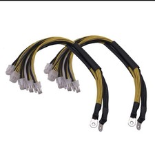 2 X 6-Pin Connector Power Supply Cable – For Bitmain Antminer APW3 APW5 APW7 picture
