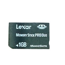 Lexar 1GB Memory Stick PRO Duo MagicGate MSPD Card for PSP Cameras picture