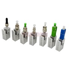 Optic Fiber Connector FC SC ST LC Square Bare Adapter Flange OTDR Test Coupler picture
