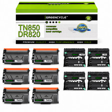 6 TN850 Toner + 4 DR820 Drum Unit for Brother MFC-L5900DW HL-L6400DWT L6300DW picture