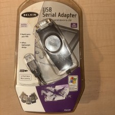 New Belkin F5U109 USB To 9 Pin RS232 Serial Converter Adapter PC Mac picture