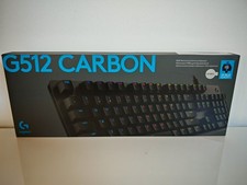 Logitech G512 Carbon Mechanical Gaming Keyboard RGB QWERTY GX Blue Clicky picture