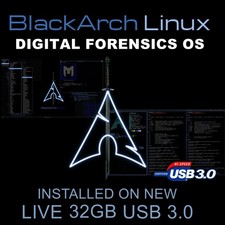 BlackArch Linux OS - 32GB USB 3.0 | 3500+ Security Tools | Bootable OS picture