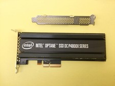 Intel Optane DC P4800X Series 750GB PCIe NVMe Solid State Drive SSDPED1K750GA picture