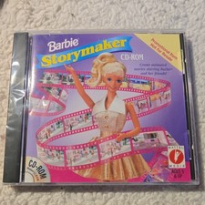 VTG Barbie Storymaker Mattel Media CD-ROM Windows Software Game BRAND NEW SEALED picture