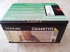 LEXMARK-C544X1YG ONE YELLOW EXTRA HIGH YIELD RETURN TONER CARTRIDGE (NEW IN BOX) picture