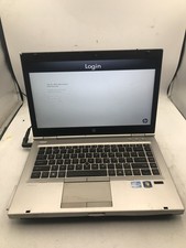 HP ELITEBOOK 8460P - BOOTS TO BIOS/LOCKED - INTEL I5 2520M - NO RAM - READ - BB picture
