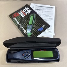 Vintage WizCom Quick Link Pen Handheld Scanner Super Pen With Manuals and Case picture