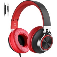 COOSII Over Ear Headphones Wired, AC01 Corded Stereo Headsets with Microphone... picture