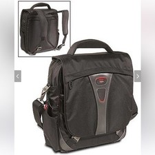 TUMI T Tech Pulse Norfolk Laptop Brief Messenger Backpack Dark Gray 5589GRH $525 picture