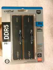 Crucial Pro 32GB (2 x 16GB)  DDR5 5600 (PC5 44800) XMP 3.0 & Intel XMP 3.0 Ready picture