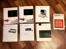 Apple IIc Owners Manual Utilities Guide Serial BASIC AppleWork Imagewrite Spiral picture