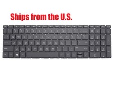 For HP 17-by1956cl 17-by1971cl US Black Keyboard New Original Backlit picture
