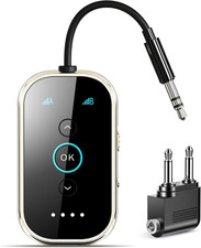 Bluetooth 6.0 Transmitter Receiver – Airplane/TV/Gym Wireless Audio Adapter picture