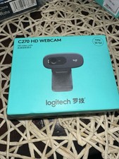 Logitech C270 Web Camera 720p HD VIDEO CALLS  Brand NEW In Box SEALED -E1 picture