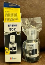 EPSON 502 - EcoTank Black Ink - Ultra High Capacity Ink Bottle - best by 10/2029 picture
