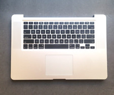 Apple MacBook Pro A1286 2009 - PalmRest Keyboard Trackpad - GRADE A/A- picture