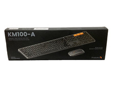 ProtoArc Ultra-Slim Backlit Keyboard & Mouse Combo for MAC Bluetooth, KM100-A picture