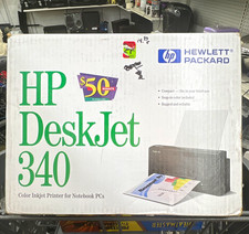 HP DeskJet 340 Portable Color Inkjet Printer 600x600 DPI Parallel A4 picture