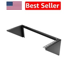 Versatile 4U Wall Mount Rack - Space-Saving Steel Solution for Networking Gear picture