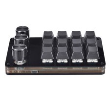 One Handed Programmable Mechanical Keyboard 12 Keys Macro Keyboard with 3 Knob picture