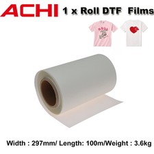 30cm*100m Roll Film DTF Transfer Film For Direct Transfer Film A3 DTF Printer US picture
