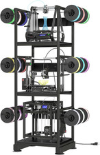 3Dprinter Stand with Filament Storage,3D Printer Rack with Power Outlet,Heavy-Du picture