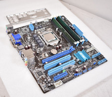 ASUS P8Q77-M LGA1155 DDR3 MOTHERBOARD COMBO - i5-3470, 8gb DDR3, w/ IO Shield picture