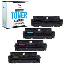 4-Pack CMYi Replacement 414A Toner Cartridges for HP Color LaserJet Pro M454dw picture