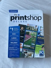 Broderbund The PrintShop Deluxe Version 3.5 Complete FAST SHIPPING picture
